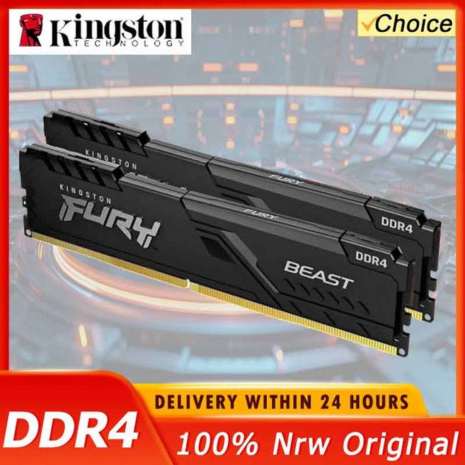 Kingston FURY DDR4 메모리 모듈 8GB 16GB 32GB 3200MHz 3600MHz XMP2 0 데스크탑 AMD Intel CPU 마더보드 메모리 RAM 288PI