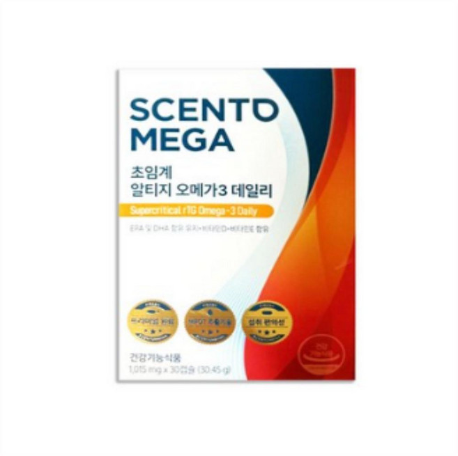 센토메가 초임계 알티지오메가3 데일리, 3개