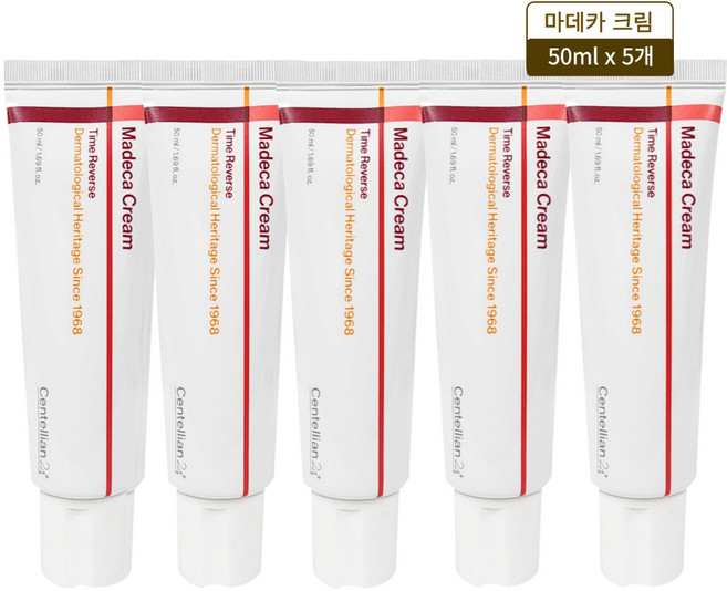 센텔리안24 마데카 타임리버스 크림, 50ml, 5개