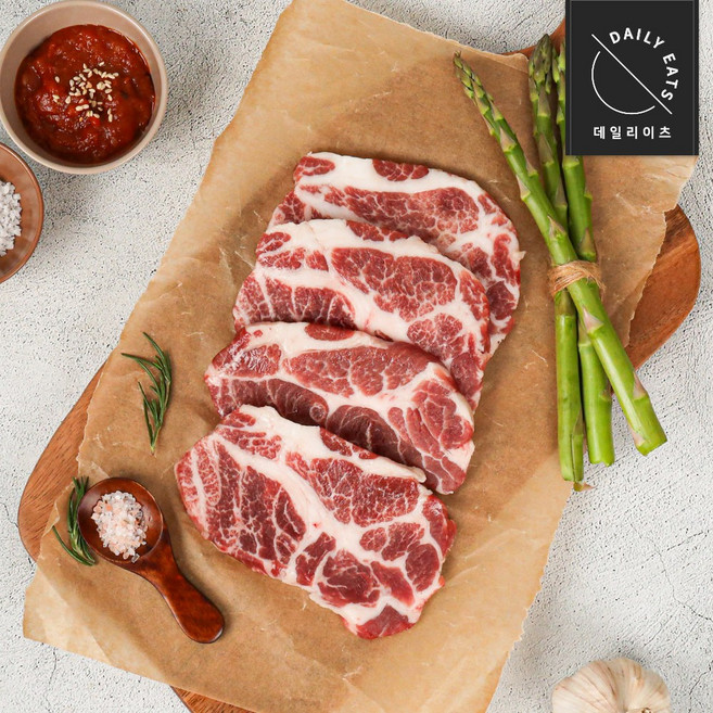 [데일리이츠] 이베리코 목살 300g 2팩, 2개