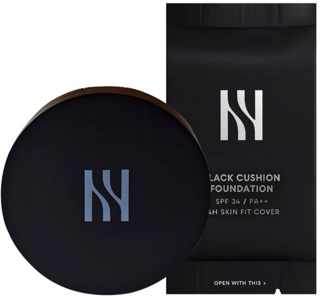 [HE:RA] NEW 리뉴얼 블랙 쿠션 (전색상 택1)/ 본품15g+리필15g (SPF34/PA++), 17N1, 1세트