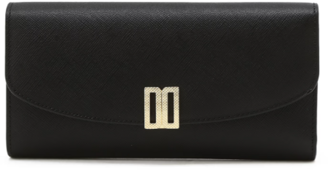 닥스 블랙 DD로고 소가죽 직장인 회사원 선물 여성장지갑