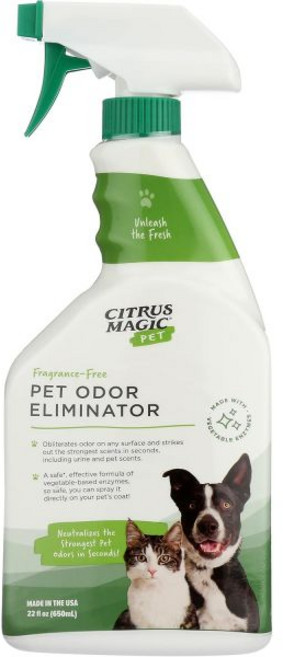 시트러스 매직 애완동물 냄새 제거제 22액량 온스, 시트러스 매직 애완동물 냄새 제거제, 22액량 온스