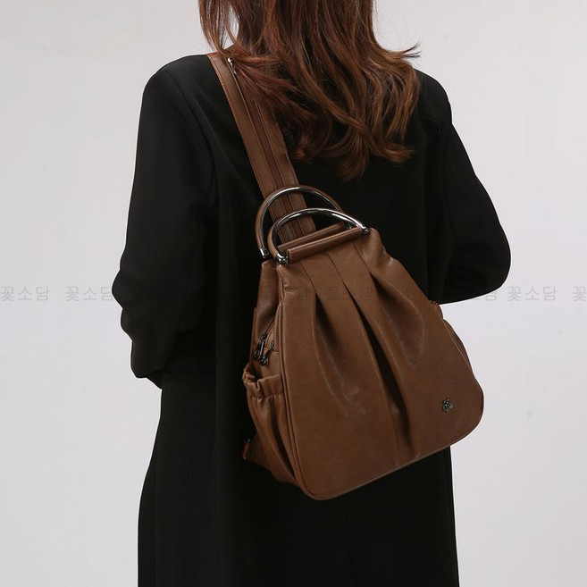 꽃소담 여성 3way 가병운 백팩 중형 슬링백 크로스백 데일리룩 MAL266