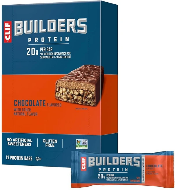 클리프 빌더스 단백질 초콜릿 바 12개입 1팩, 68g, 1개 - 쿠팡