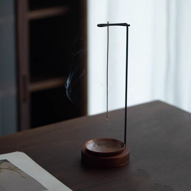 新中式 線香插 倒掛 香器, 如圖所示, 1個