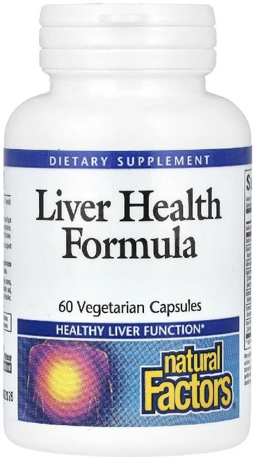 내추럴팩터스 Liver Health 포뮬라 베지캡슐 60정, 1개 - 쿠팡