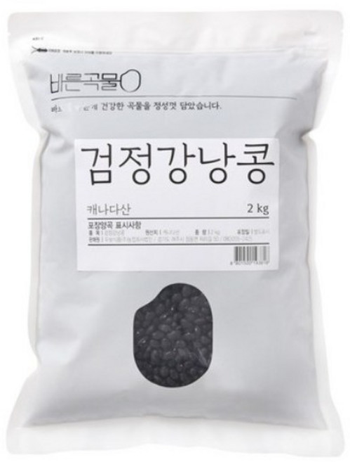 두보식품 바른곡물 검정강낭콩, 2kg, 1개