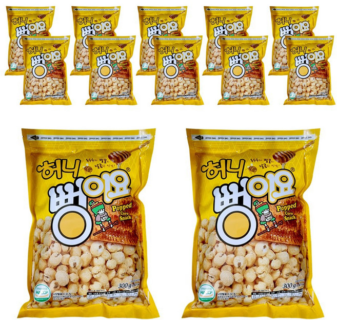 하나로 뻥이요 허니, 300g, 12개