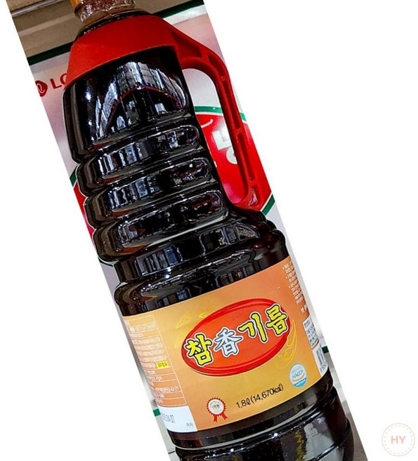HY 참기름 치악산 B급 1.8L x 8개 향미유 고깃집양념기름 양념기름