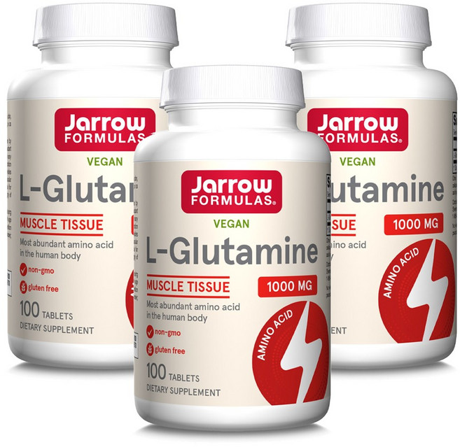 재로우 L-글루타민 1000mg 타블렛, 100정, 3개