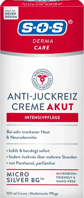 SOS 신속 가려움 진정크림 마이크로실버크림 리뉴얼버전, 1개, 100ml - 쿠팡