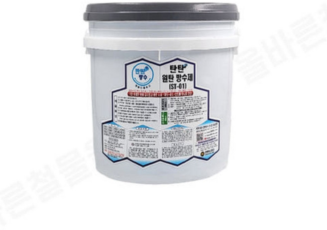 어벤툴즈 탄탄방수 18KG 원탄방수제 ST-01, 회색 18kg, 1개