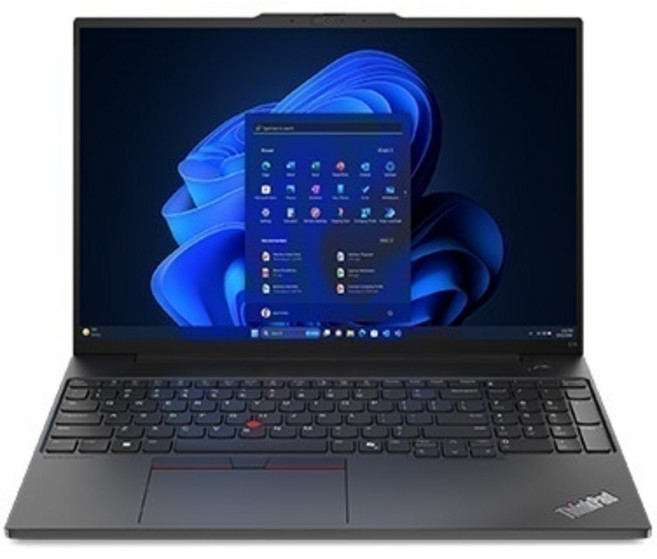레노버 2025 씽크패드 E16 G2 라이젠7 라이젠 7000 시리즈, Black, 512GB, 32GB, Free DOS, 21M50053KD