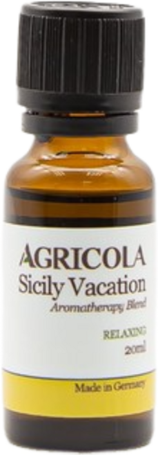AGRICOLA 西西里假期複方精油 20ml 德國進口 佛手柑 甜橙 廣藿香 芳香調理, 1個, 佛手柑、甜橙、廣藿香
