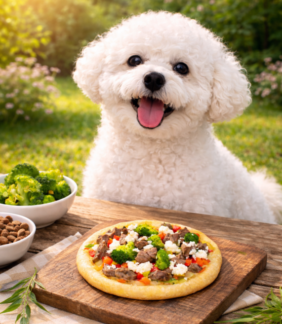 도기머기 강아지 소고기 피자 1판, 140g, 1개, 소고기맛