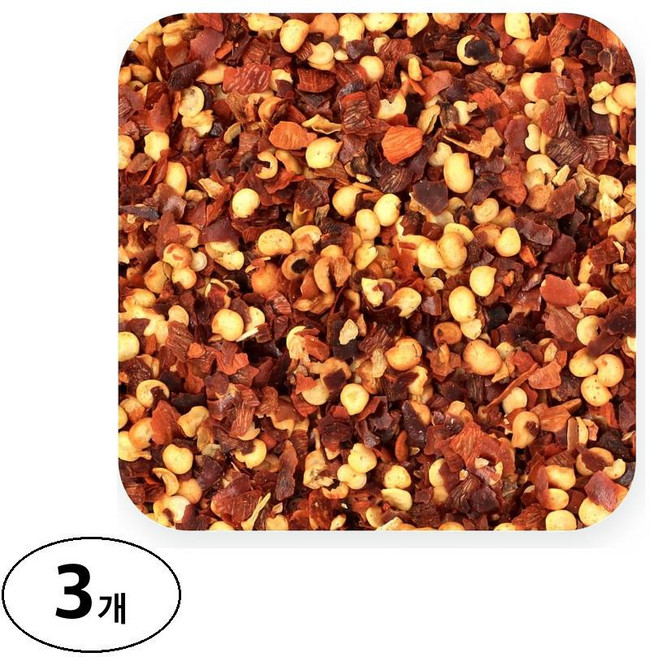 프론티어코옵 유기농 크러시드 레드 칠리 페퍼, 453g, 3개
