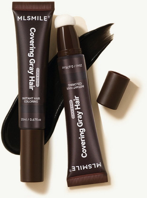 아로아로 흰머리 새치커버 헤어 틴트, 1개, 02.다크브라운