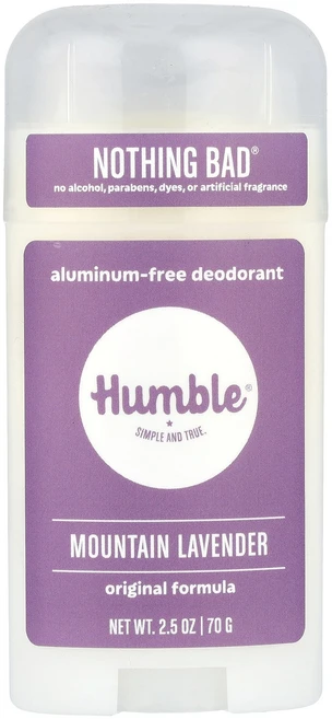 Humble Brands 알루미늄 무함유 데오드란트 마운틴 라벤더 70g(2.5oz), HumbleBrands알루미늄무함유데오드란트마운틴라벤더, 70g, 1개 - 쿠팡