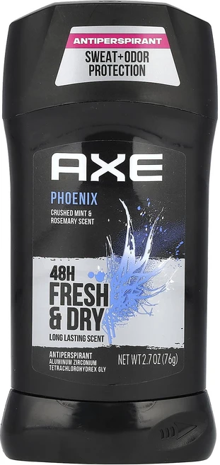 AXE 48H 프레시 & 드라이 땀 억제제 휘닉스 76g(2.7oz), AXE48H프레시드라이땀억제제휘닉스76g27oz, 76g, 1개 - 쿠팡
