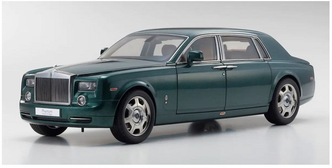 1:18 Rolls-Royce Phantom EWB/Green(KYOSHO)롤스 로이스 팬텀 EWB 교쇼컬렉션, 1개
