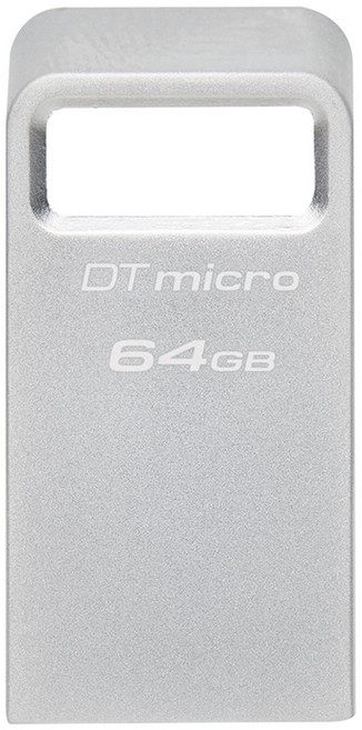 Kingston 金士頓 64G DataTraveler Micro USB 3.2 高質感金屬 隨身碟 公司貨, 1個, 64GB