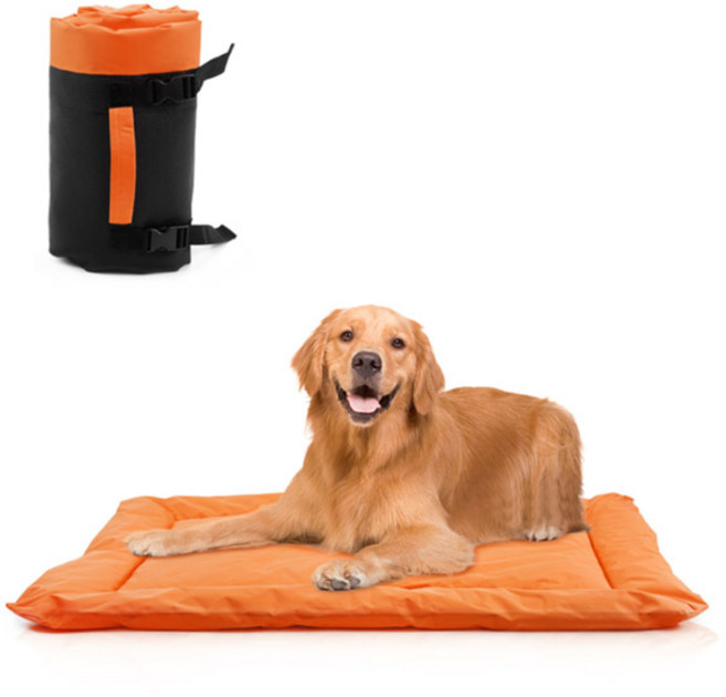 반려견 아웃도어 팻매트, 1개, 오렌지