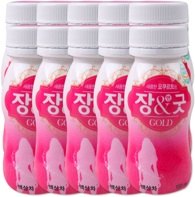 해호 장앤굿골드 요구르트향 100ml, 10개
