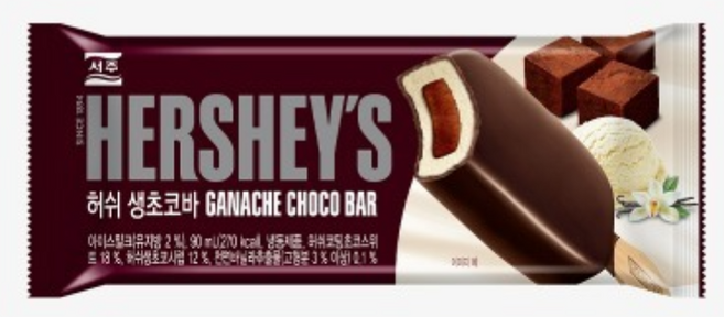 허쉬 아이스크림 생초코바, 90ml, 13개