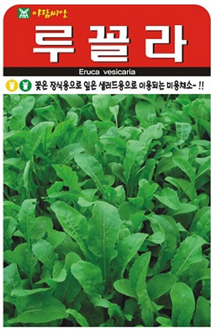 아람종묘 루꼴라 씨앗 2000립, 1개