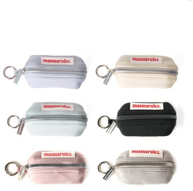 마스마룰즈 남녀공용 키링/키케이스 180도 Micro hapoom pouch 5012488814
