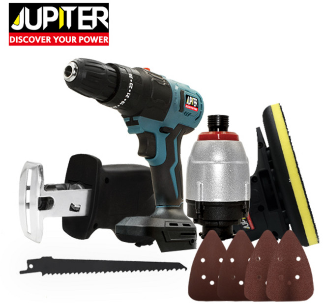 주피터 충전드릴 멀티5종 콤보세트 마끼다호환 JMD-20P, 5종콤보(베어툴만), 1개