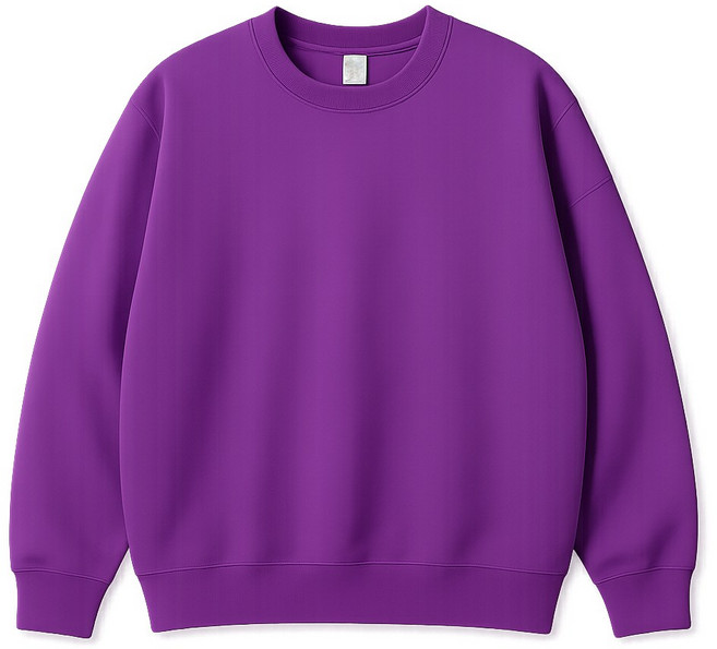 어워크 남녀공용 쭈리면 무지 빅사이즈 맨투맨