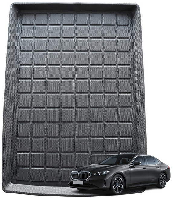 바이오카매트 BMW 8세대 5시리즈 G60 (23년10월~) 카본 3D트렁크매트 (가솔린 / 하이브리드 장착가능)
