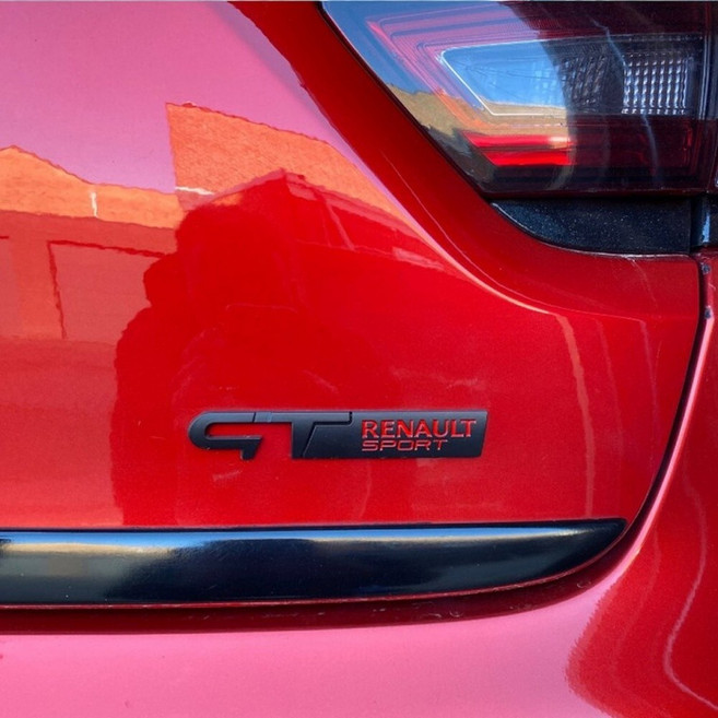 자동차 엠블럼 스티커 장식 메탈 차량 튜닝용, 1.블랙레드, 1.블랙레드, 1개