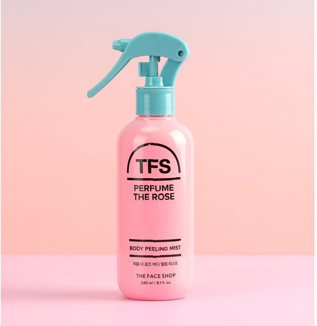 더페이스샵 퍼퓸 더 로즈 바디 필링 미스트 240 ml, 1개, 240ml