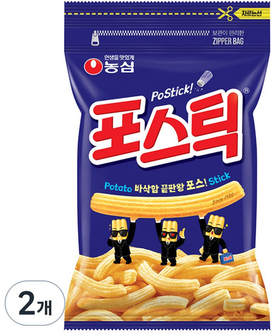 포스틱 과자, 280g, 2개