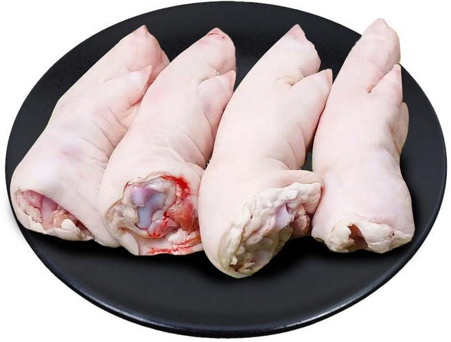 (배터짐) 영양만점 통 돼지족발(앞발) 4개 돼지족 미니족발 돼지장족 불족발 양념족발 마라족발 (일요일&당일발송), 400g