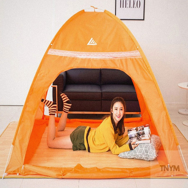 웬카 1인난방텐트 양문형 원터치 난방텐트