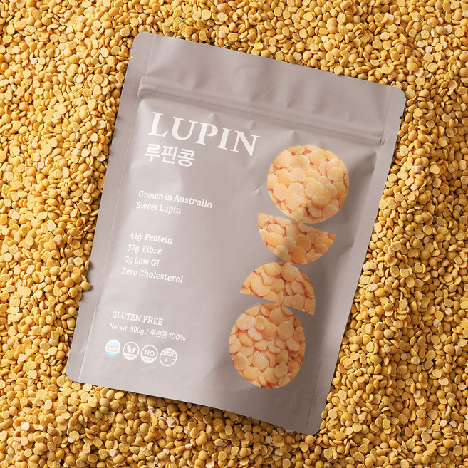 루피너리 당뇨콩 저혈당 루핀콩 고식이섬유 루피니빈, 1개, 500g