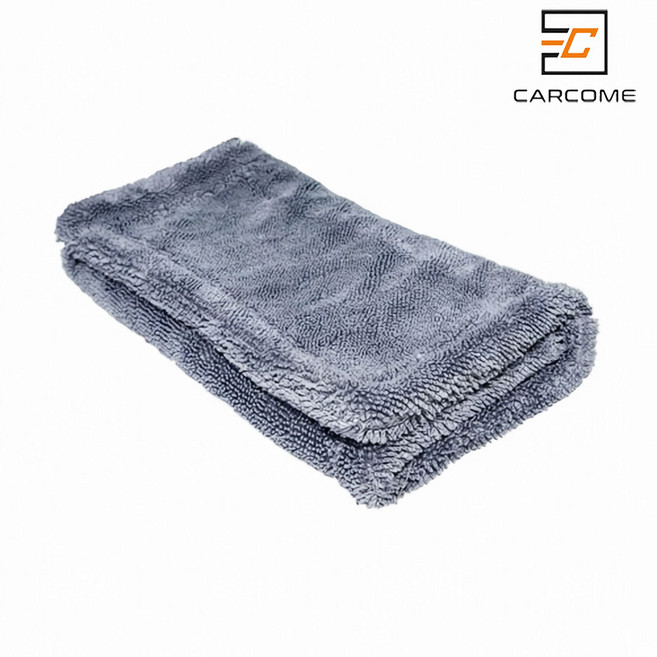 퓨어스타 듀플렉스 드라잉타월(소) 그레이 PDDS 물기제거 양면 차량용 세차타월