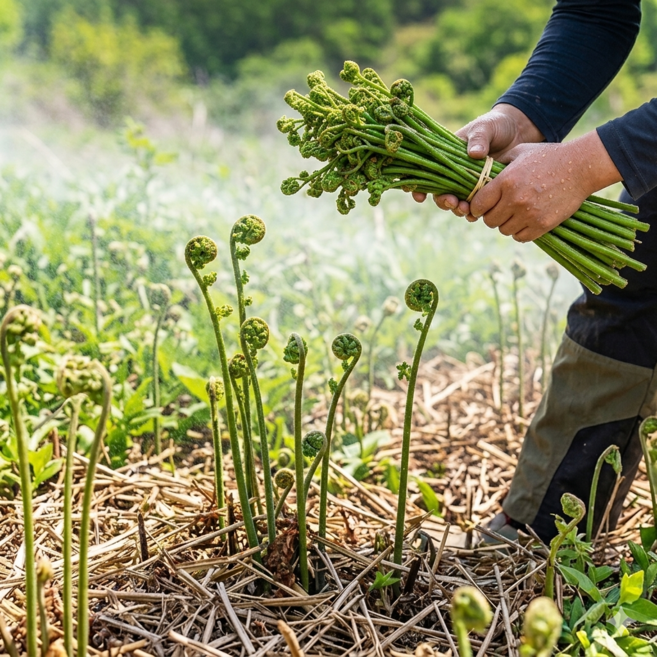 [프리미엄] 국산 26년 햇 생고사리, 1박스, 1kg