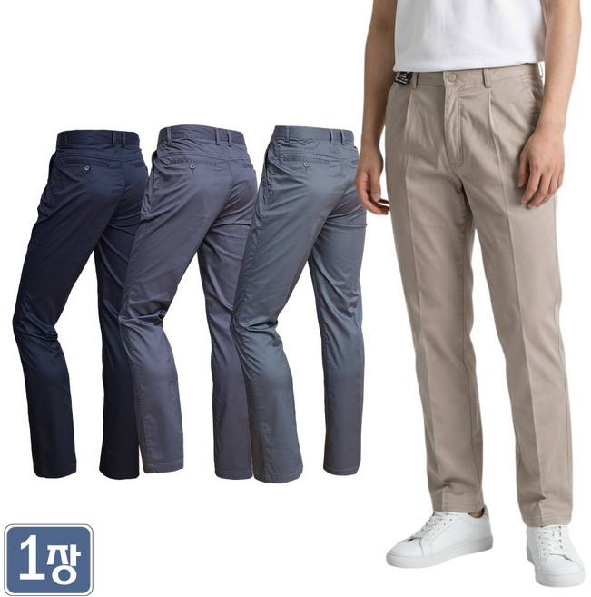 야인시대 WD 여름 스판냉감 면바지 일상복 외출복 기본바지