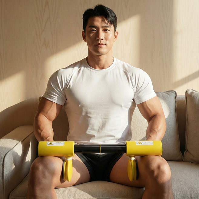 히든 프레임 버닝펌프 케겔 허벅지 운동기구 근육 내전근 이너타이, 1, 버닝펌프 1set