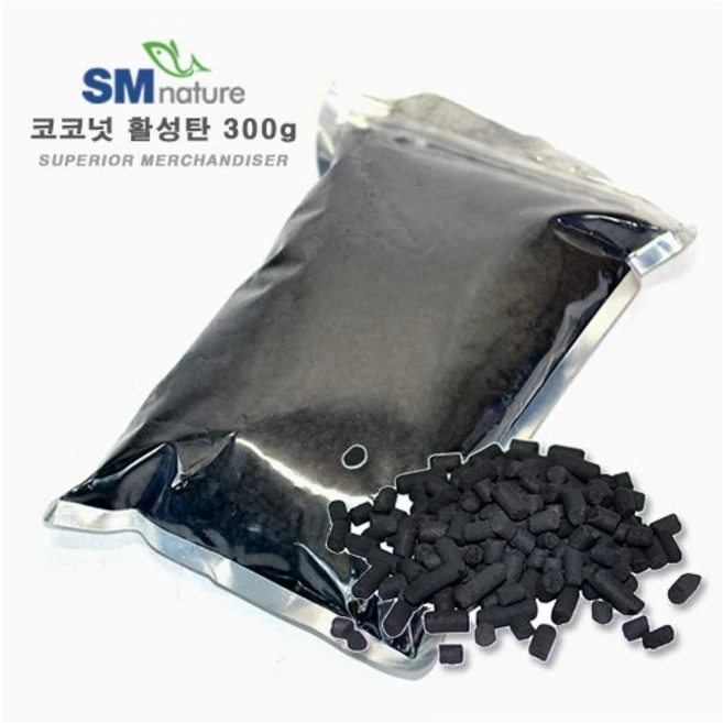 SM 코코넛 활성탄 [300g], 1개 - 쿠팡