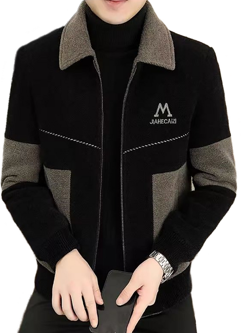 추동 남성 모직 코트 기모 자켓 숏 코트 셀럽당 T0189