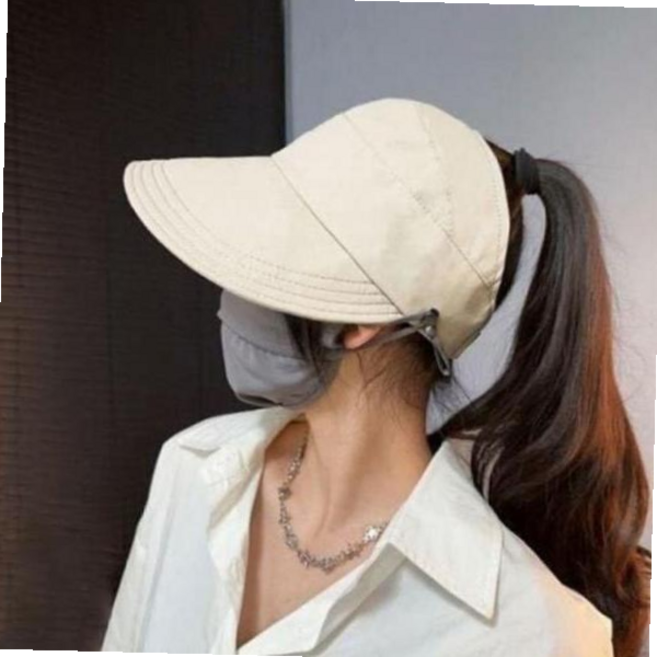 빅사이즈모자 볼캡 모자 포니테일 썬캡 버킷햇 햇빛차단 선캡