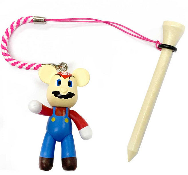 달인골프 정품 포포베 골프티걸이 슈퍼마리오, 단품, 1개