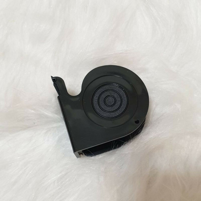 3M 可愛磁性隨身膠台 護理師專用 塑膠膠帶切割台 適用一吋半吋膠帶 多色, 黑色《現貨》, 1個
