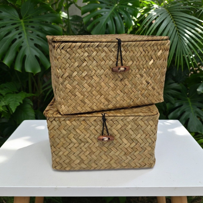 라타니에 라탄 정리함